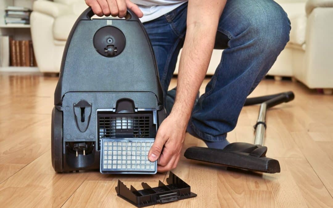 improve indoor air quality by using a HEPA machine when you vacuum