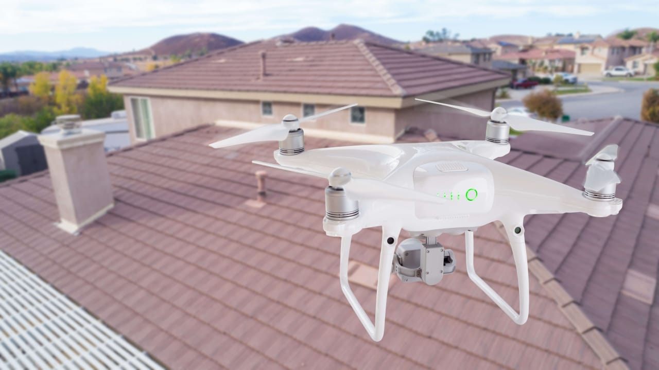 drones in home inspections provide images of the roofing