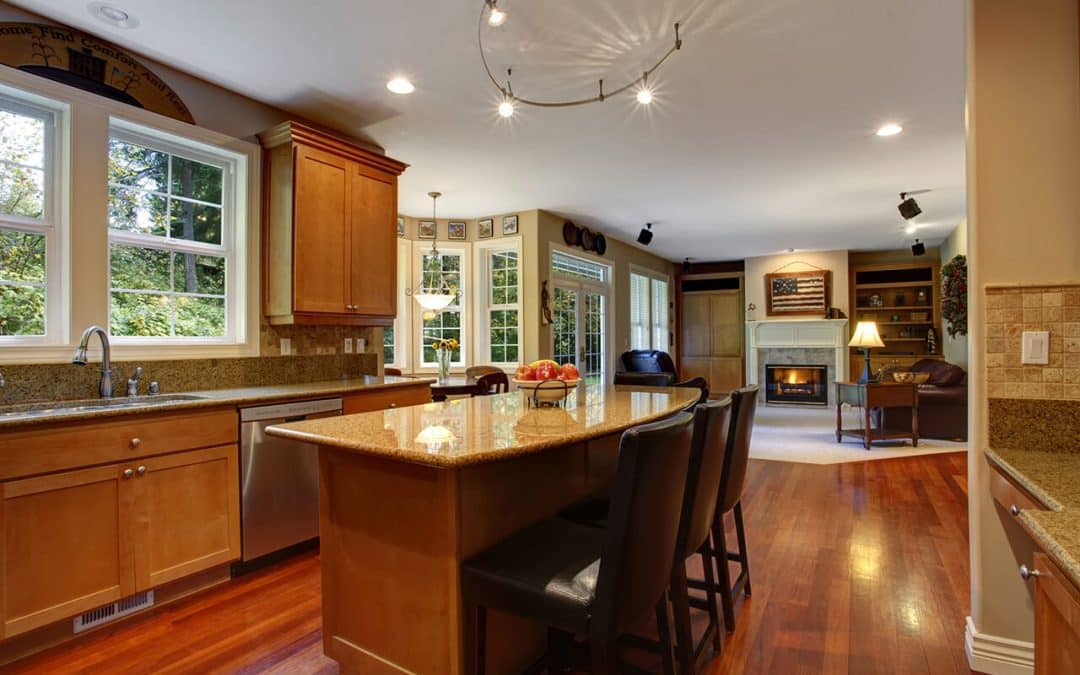 open floor plan